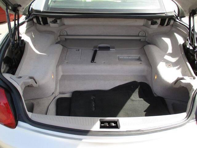 used 2002 Lexus SC 430 car, priced at $7,500