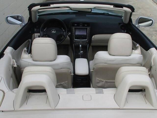 used 2010 Lexus IS 250C car, priced at $8,999