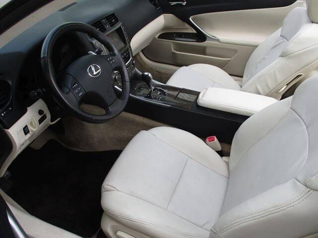 used 2010 Lexus IS 250C car, priced at $8,999