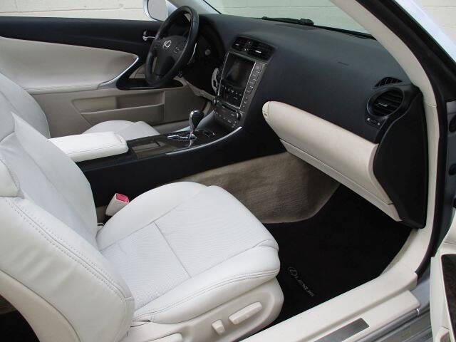 used 2010 Lexus IS 250C car, priced at $8,999