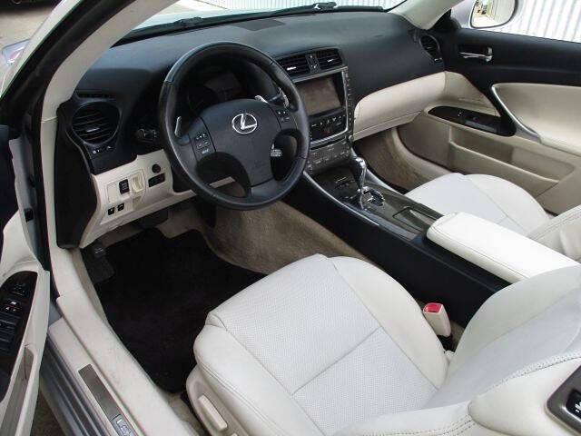 used 2010 Lexus IS 250C car, priced at $8,999