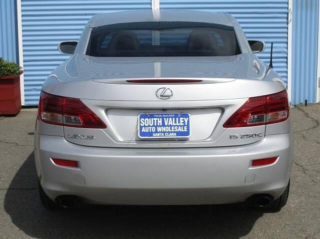 used 2010 Lexus IS 250C car, priced at $8,999