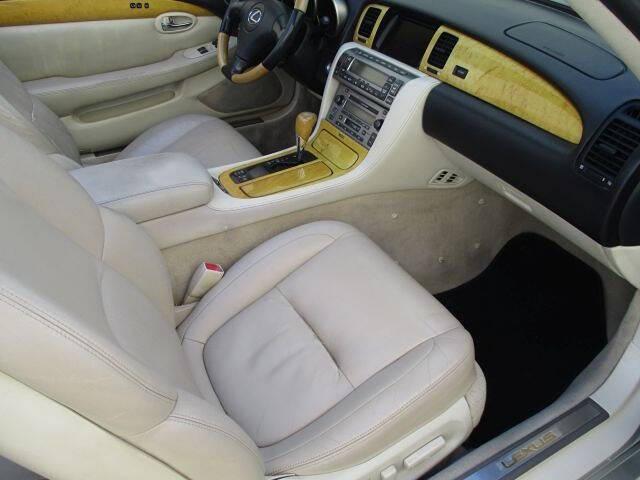 used 2002 Lexus SC 430 car, priced at $7,500