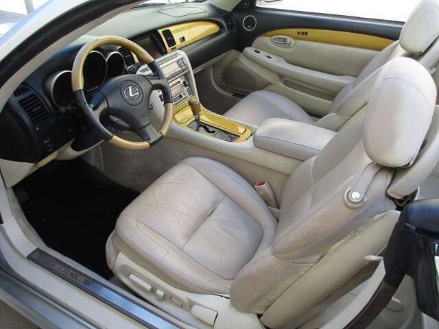 used 2002 Lexus SC 430 car, priced at $7,500