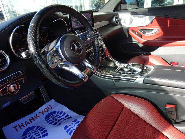 used 2019 Mercedes-Benz AMG C 43 car, priced at $31,845
