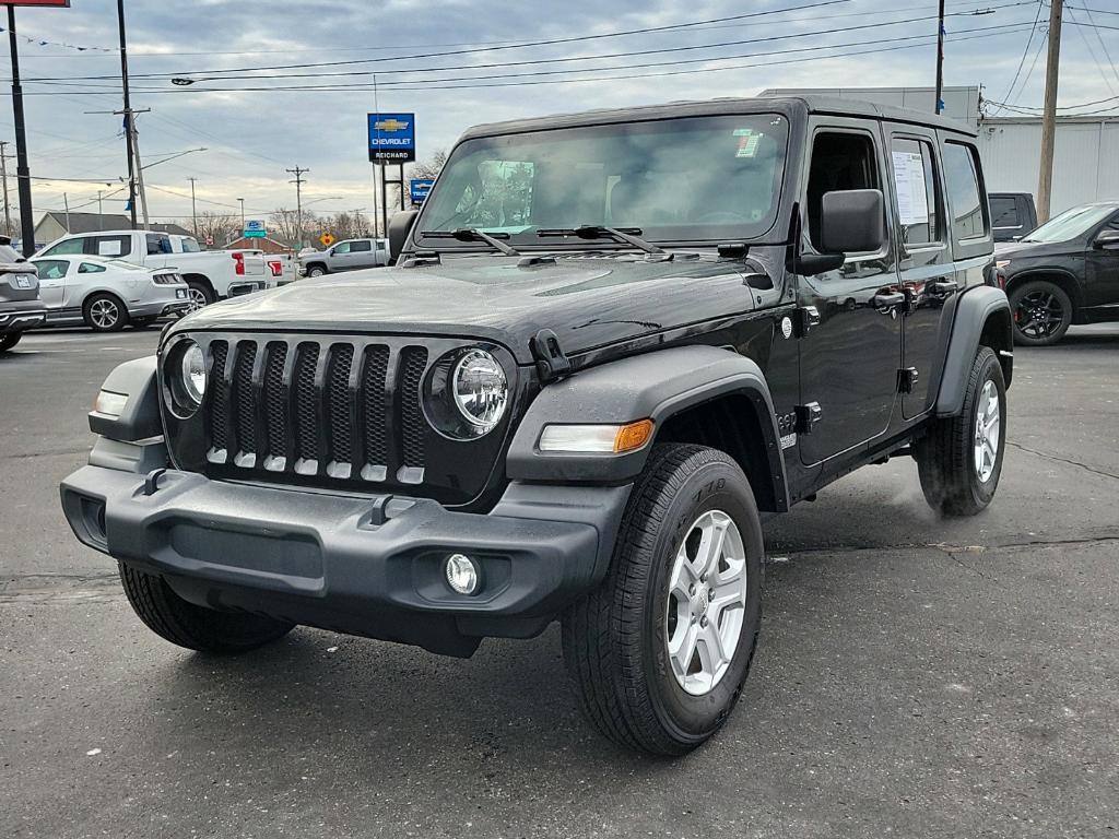 used 2021 Jeep Wrangler Unlimited car, priced at $29,995