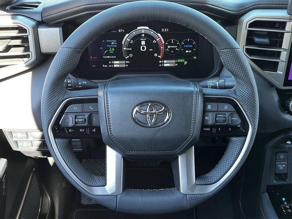 new 2026 Toyota Tundra Hybrid car, priced at $86,065