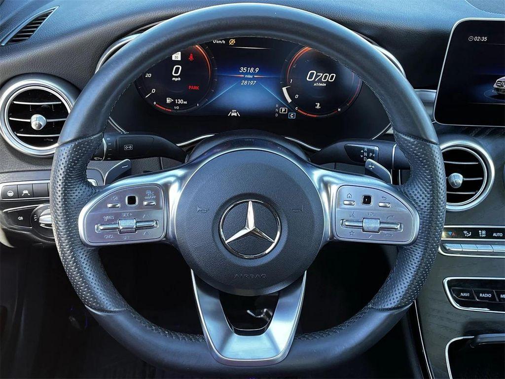 used 2021 Mercedes-Benz C-Class car, priced at $27,350