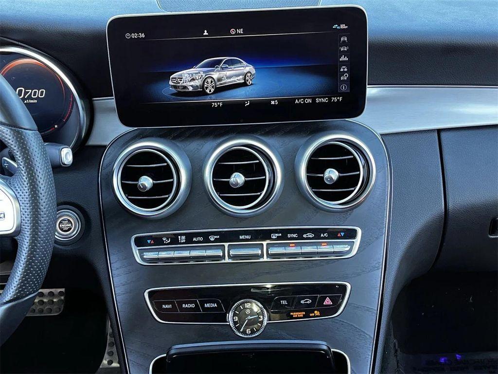 used 2021 Mercedes-Benz C-Class car, priced at $27,350