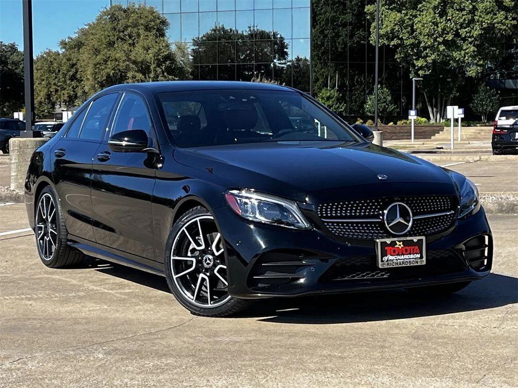 used 2021 Mercedes-Benz C-Class car, priced at $27,350