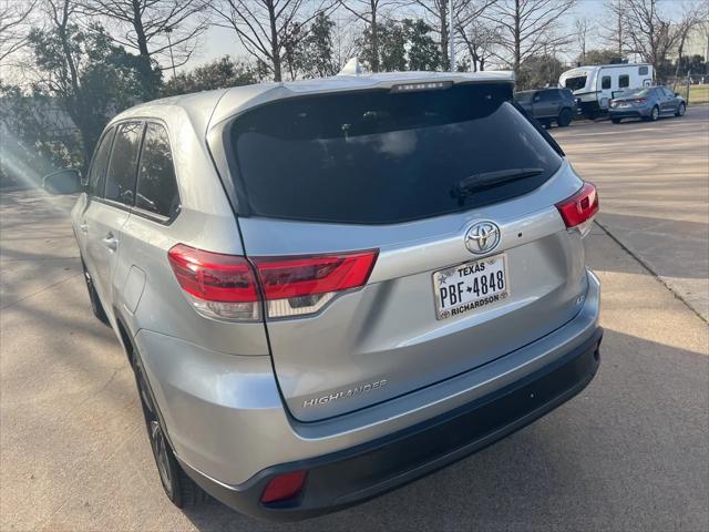 used 2019 Toyota Highlander car