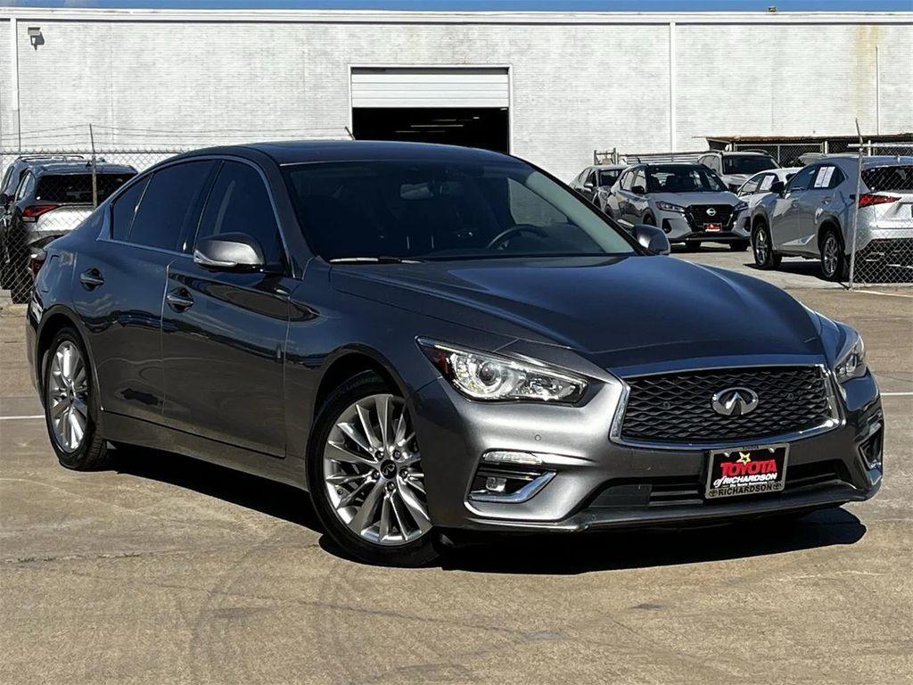 used 2021 INFINITI Q50 car, priced at $15,998