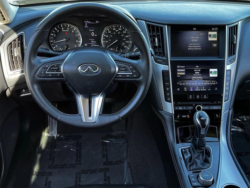 used 2021 INFINITI Q50 car, priced at $15,998