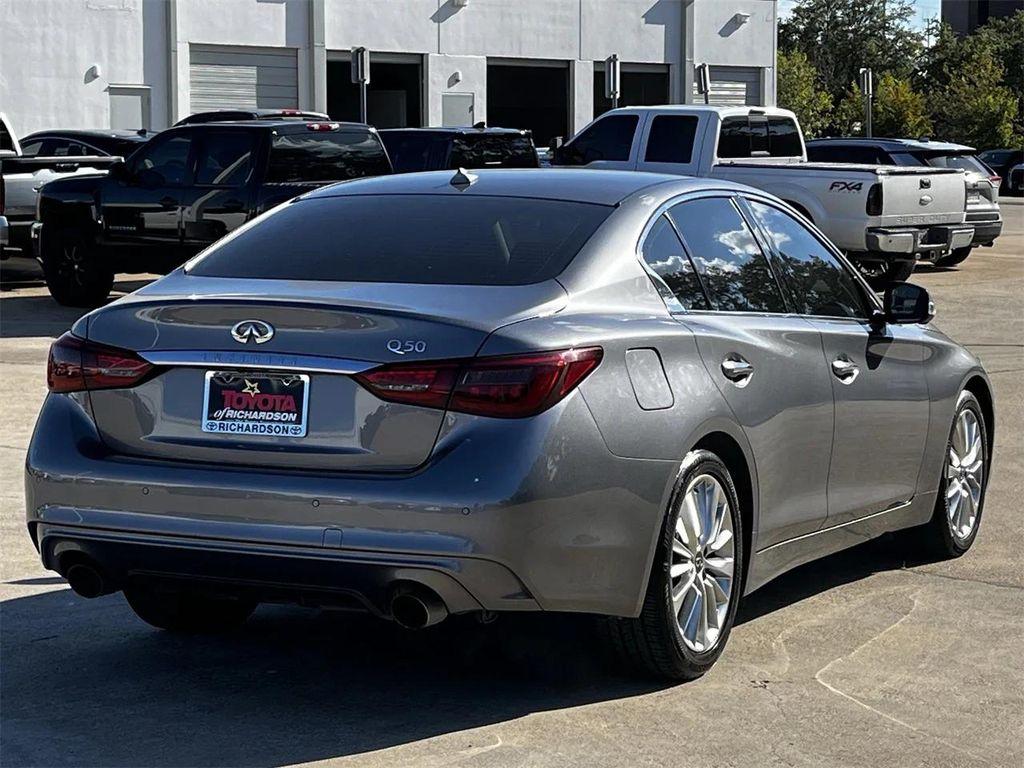 used 2021 INFINITI Q50 car, priced at $15,998