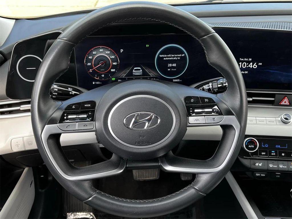 used 2023 Hyundai ELANTRA HEV car, priced at $17,812