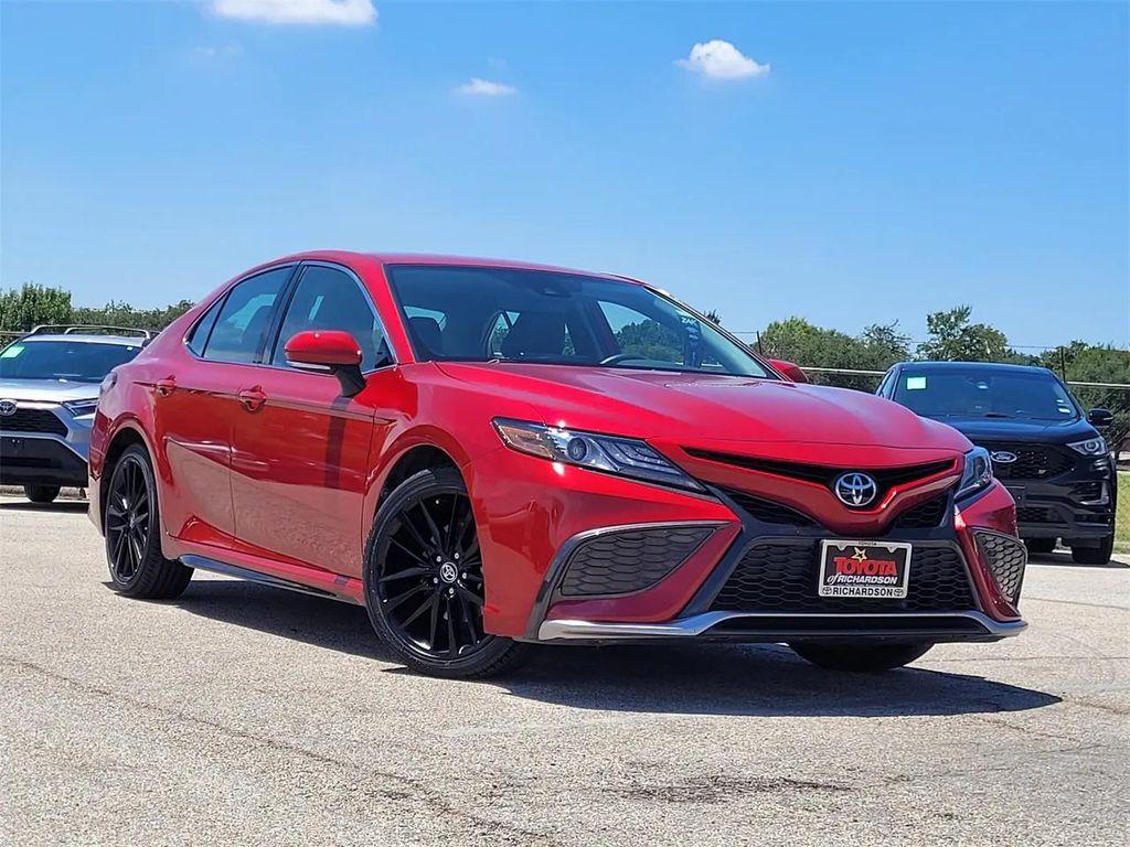 used 2021 Toyota Camry car, priced at $25,447