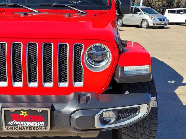 used 2021 Jeep Wrangler Unlimited car, priced at $33,585