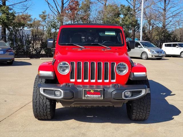 used 2021 Jeep Wrangler Unlimited car, priced at $33,585