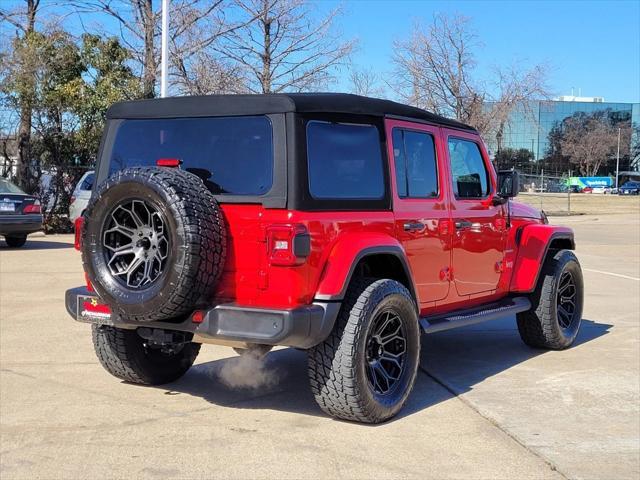 used 2021 Jeep Wrangler Unlimited car, priced at $33,585