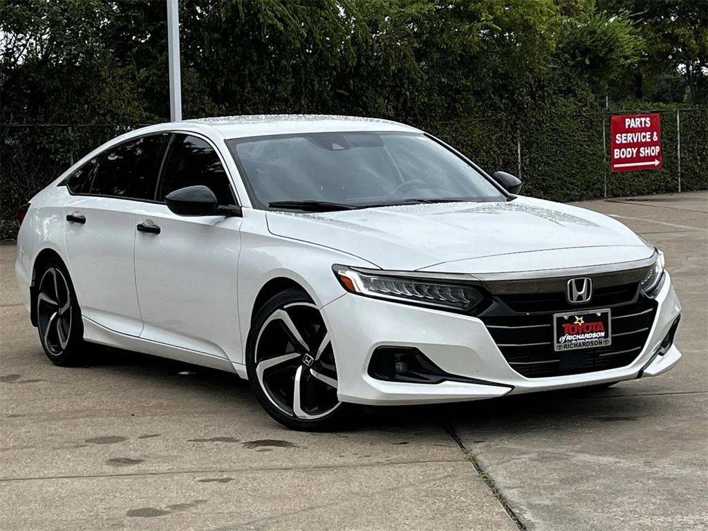 used 2021 Honda Accord car, priced at $21,998