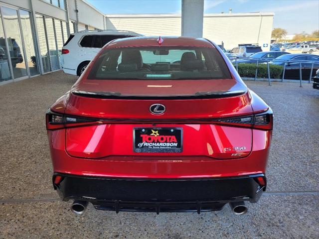 used 2023 Lexus IS 350 car, priced at $42,988