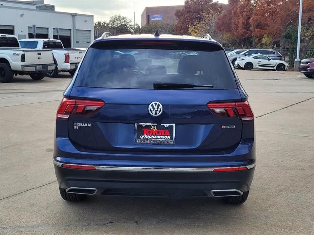 used 2021 Volkswagen Tiguan car, priced at $17,585