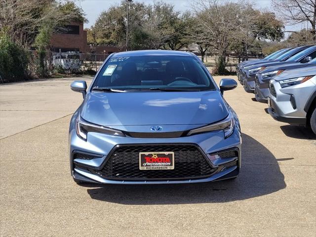 new 2025 Toyota Corolla Hybrid car, priced at $28,507