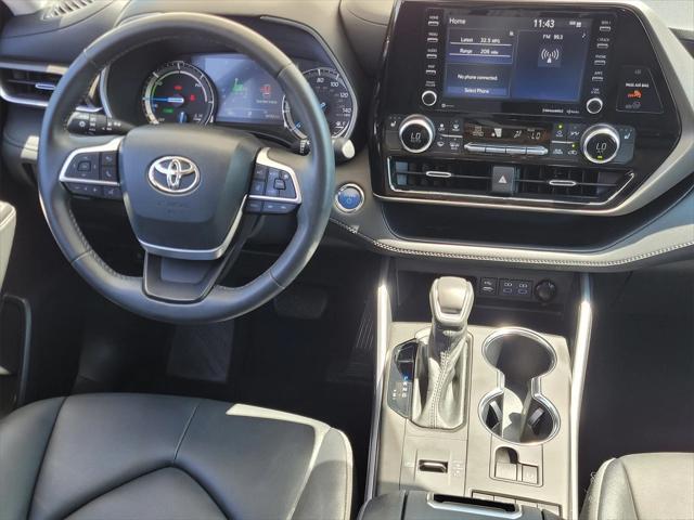 used 2022 Toyota Highlander Hybrid car, priced at $38,191