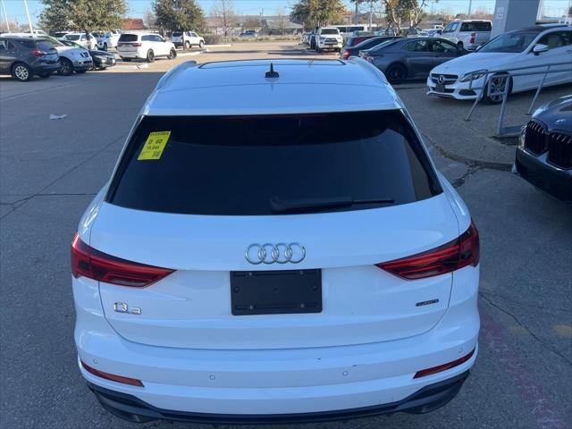 used 2022 Audi Q3 car, priced at $30,655