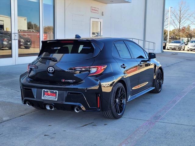 new 2025 Toyota GR Corolla car, priced at $42,622