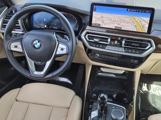 used 2022 BMW X3 car, priced at $33,726