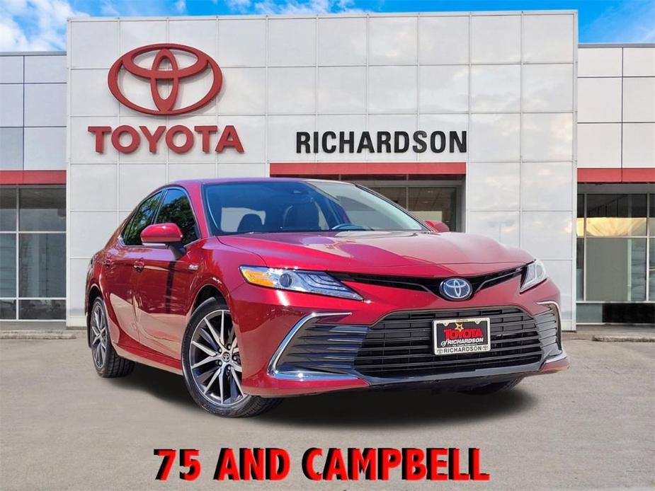 used 2021 Toyota Camry Hybrid car, priced at $28,475