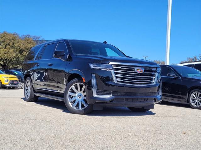 used 2023 Cadillac Escalade ESV car, priced at $85,685