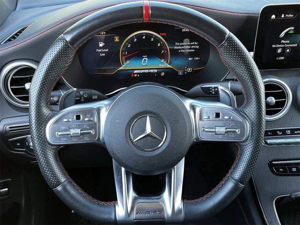 used 2021 Mercedes-Benz AMG GLC 43 car, priced at $36,998