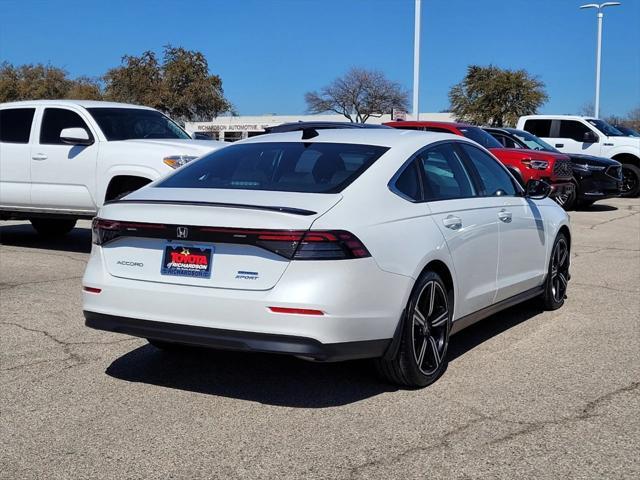 used 2024 Honda Accord Hybrid car, priced at $28,988