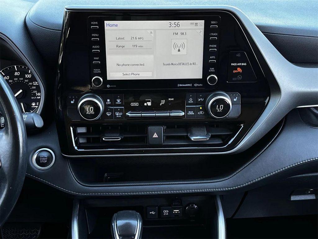 used 2021 Toyota Highlander car, priced at $27,871