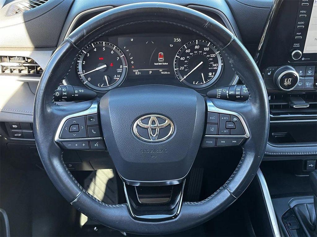 used 2021 Toyota Highlander car, priced at $27,871
