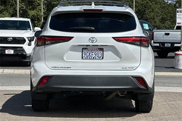 used 2023 Toyota Highlander car, priced at $38,997