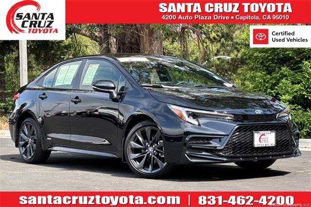 new 2025 Toyota Corolla Hybrid car, priced at $29,343