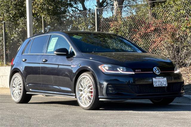 used 2020 Volkswagen Golf GTI car, priced at $21,996