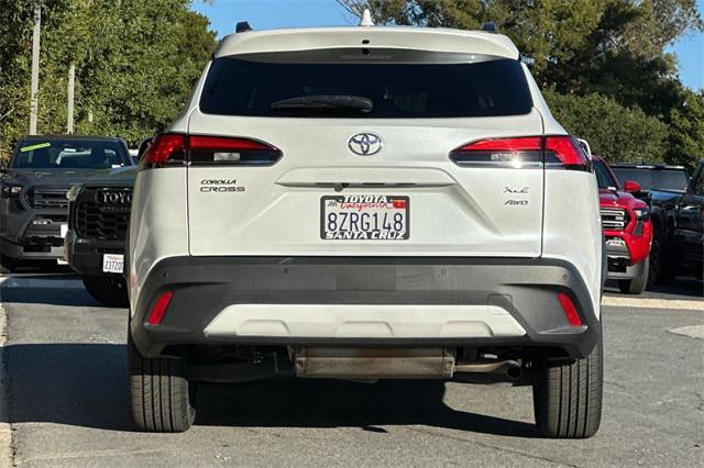 used 2022 Toyota Corolla Cross car, priced at $27,566