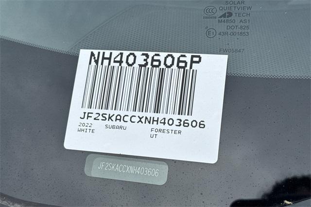 used 2022 Subaru Forester car, priced at $17,485