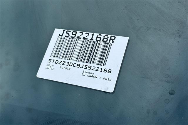 used 2018 Toyota Sienna car, priced at $28,588