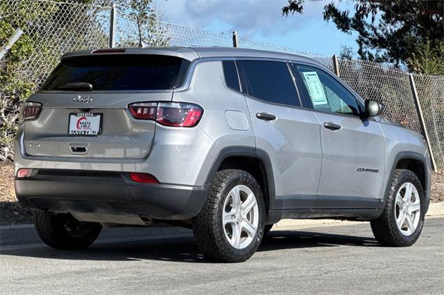 used 2023 Jeep Compass car, priced at $14,567