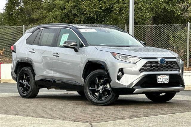 used 2021 Toyota RAV4 Hybrid car, priced at $37,995