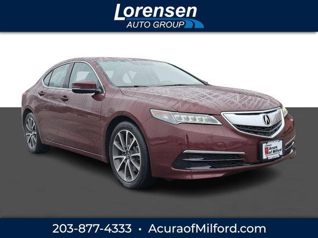 used 2015 Acura TLX car, priced at $18,499