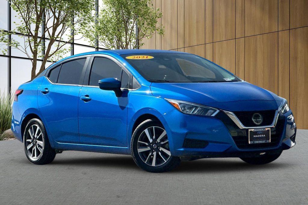 used 2021 Nissan Versa car, priced at $13,762