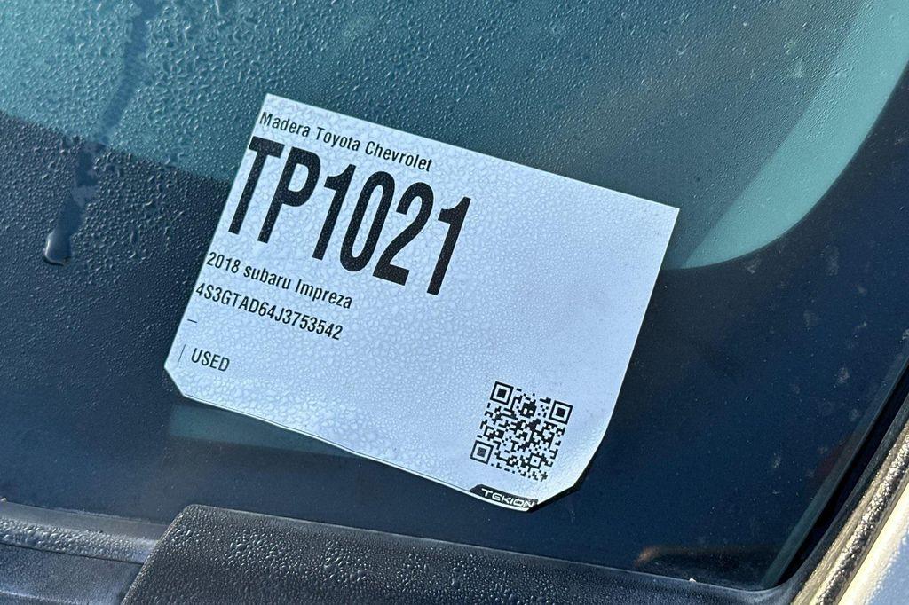 used 2018 Subaru Impreza car, priced at $14,257