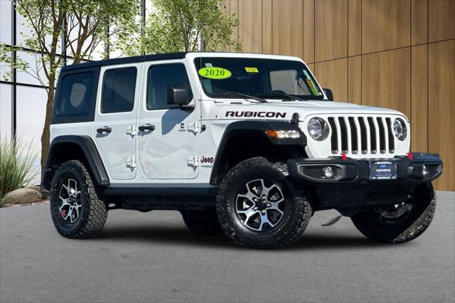 used 2020 Jeep Wrangler Unlimited car, priced at $36,991