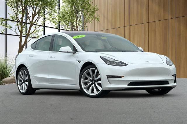 used 2018 Tesla Model 3 car, priced at $26,591